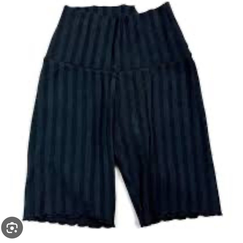 Women’s Aerie Black Waffle Biker  Shorts xsmall